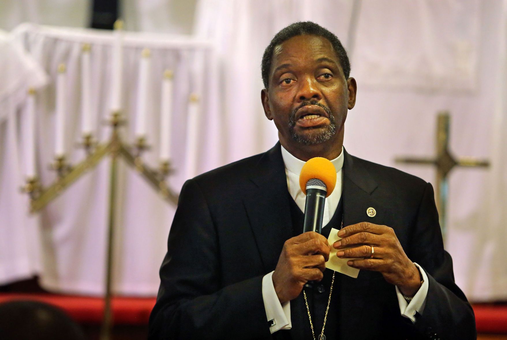 Rev. Norvel Goff was interim minister of Emanuel AME after the church shooting